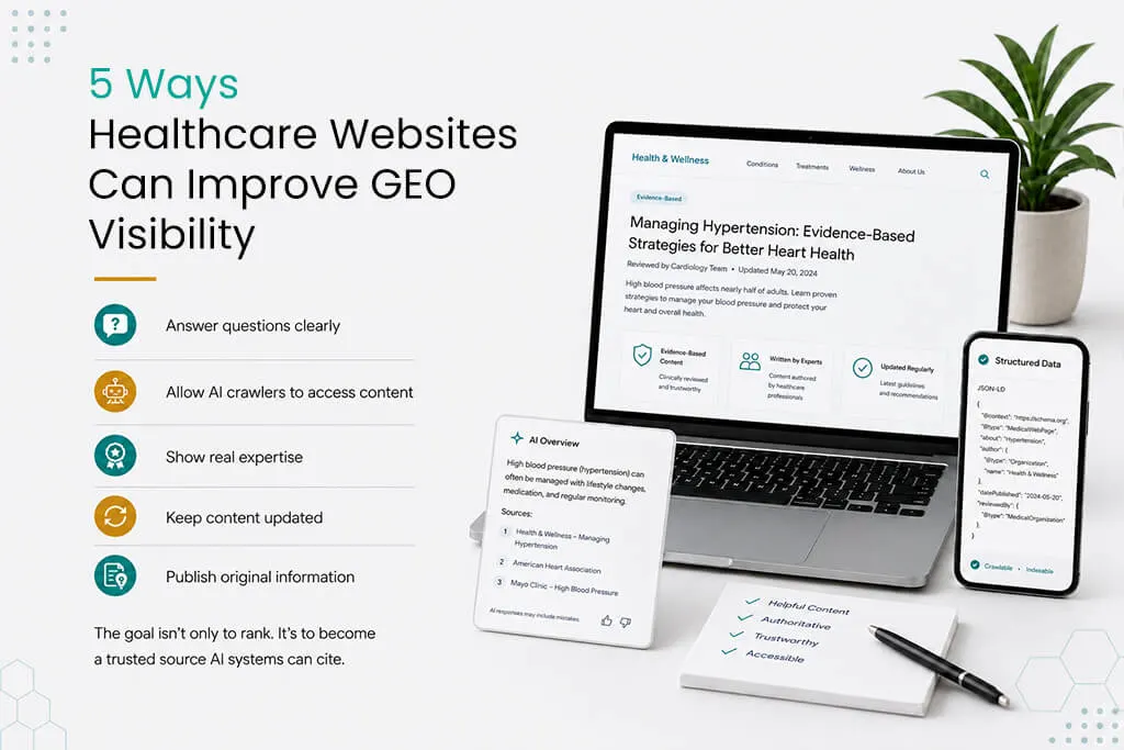 5 Ways Healthcare Websites Can Improve GEO Visibility