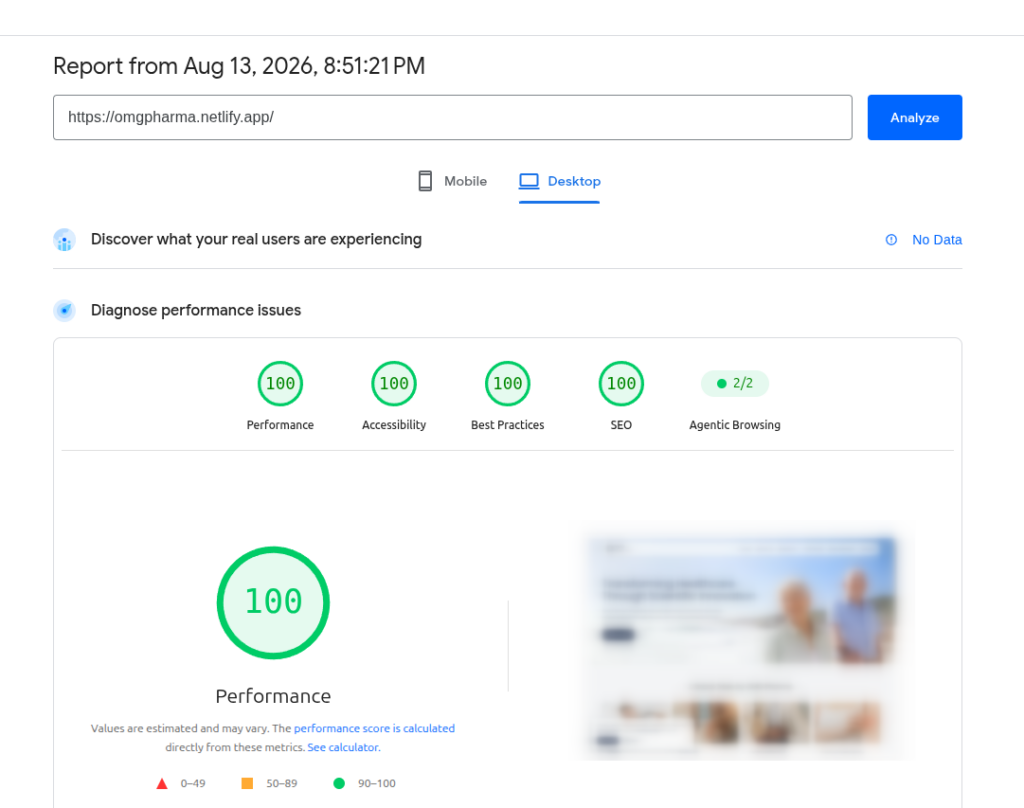 website speed